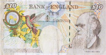 BANKSY 10 Pound Bank Note.